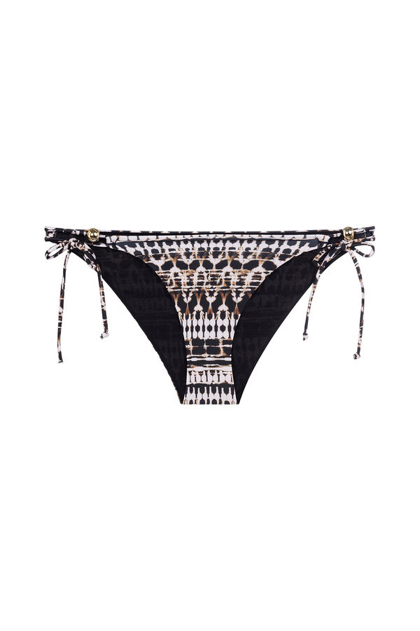 Dorina Cueca de biqu&iacute;ni com la&ccedil;o lateral Togo mago cru
