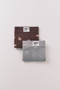 Women'secret Pack de 2 cuecas de algodão "Taz"