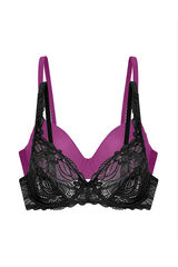 Dorina Pack de dos piezas Angie Sujetador con aros sin relleno negro