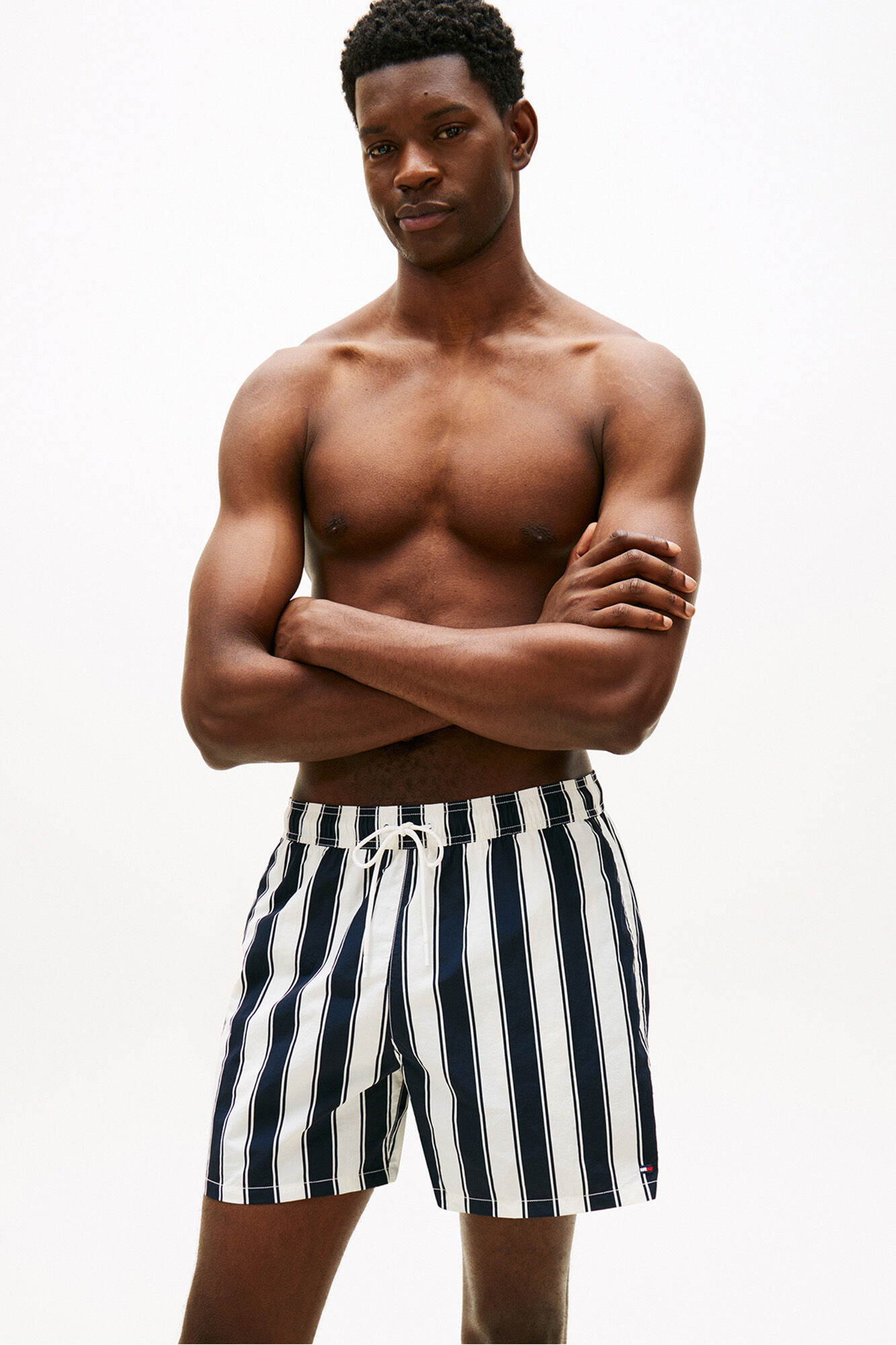 Tommy Hilfiger Cal&ccedil;&otilde;es de banho estampado bandeiras