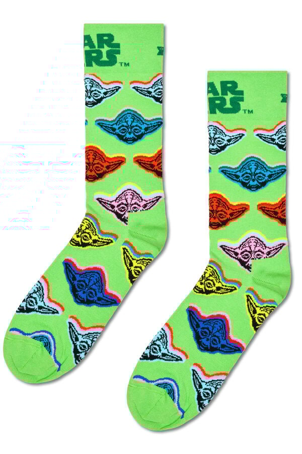 Happy Socks Conjunto de presente Star Wars™ meias unissex com 3 unidades preto