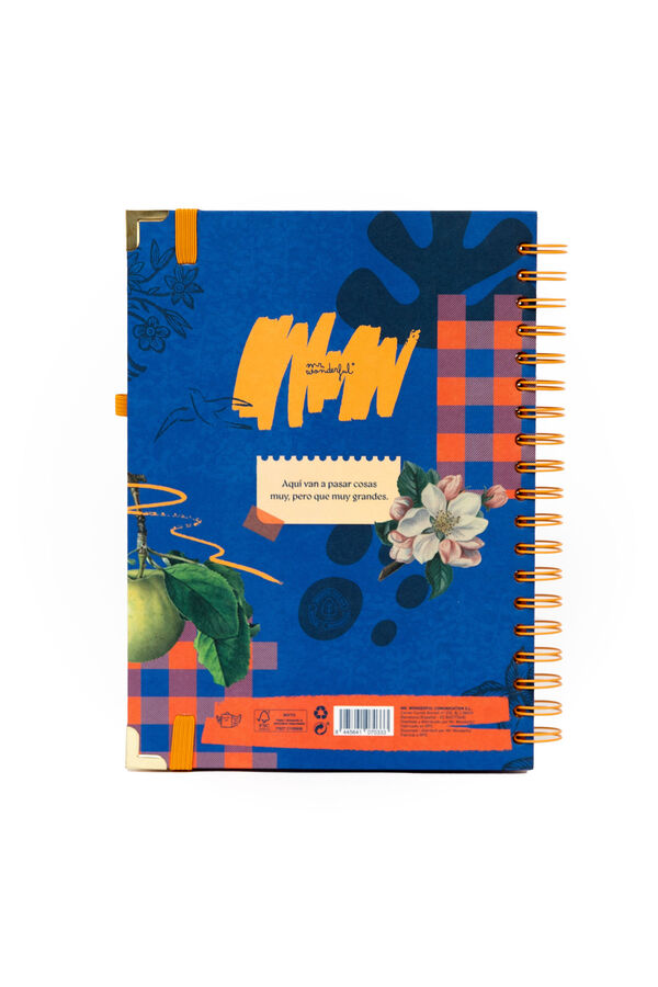 Mr. Wonderful Extra Large Weekly Office 2026 Agenda Set + pen - Non stop as a way of life printed