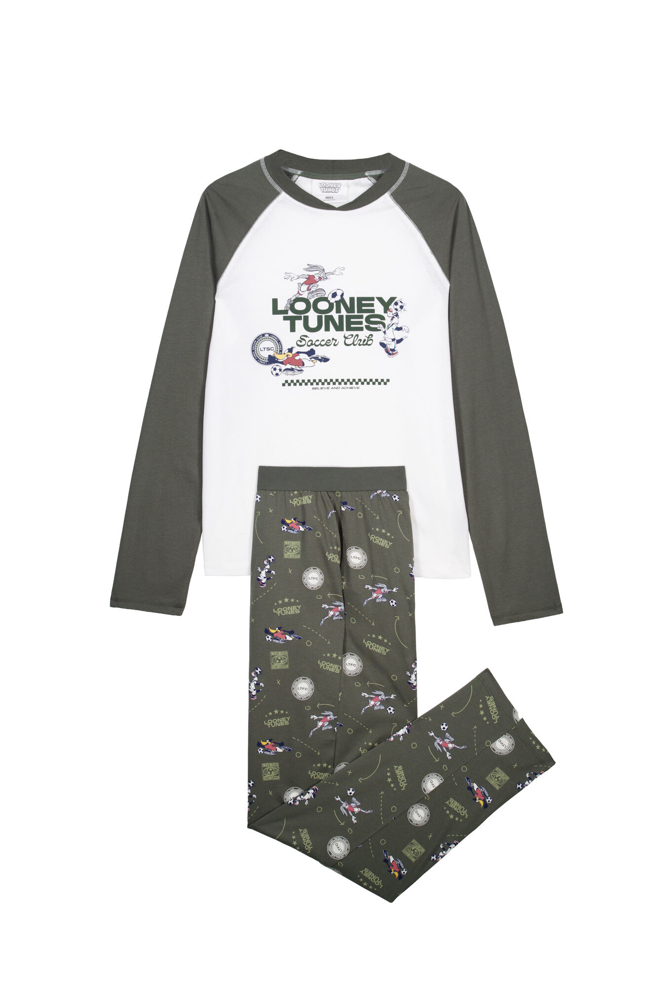 Women'secret Pijama comprido em algod&atilde;o Looney Tunes