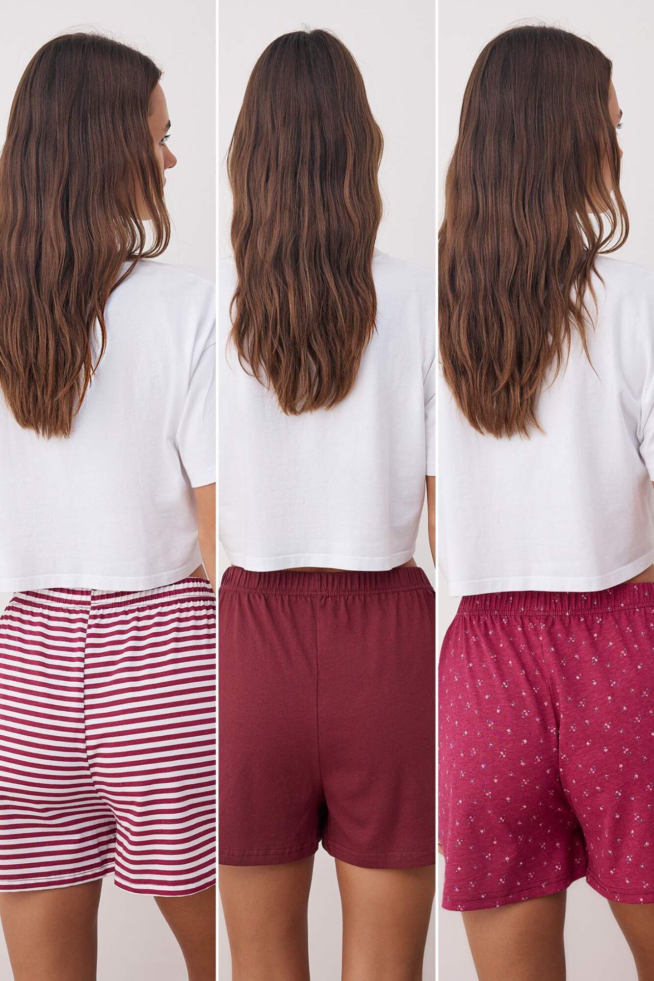 Trendyol Pack de 3 cal&ccedil;&otilde;es de pijama