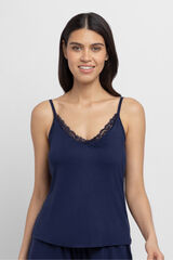 Dorina Camisola de lingerie Aurora azul