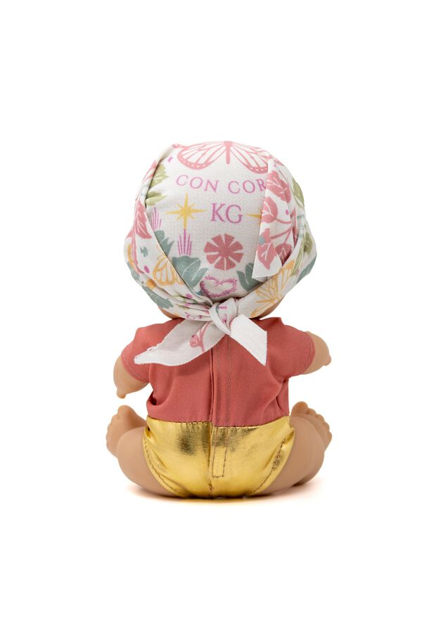 Baby Pelones Boneco solid&aacute;rio Karol G branco