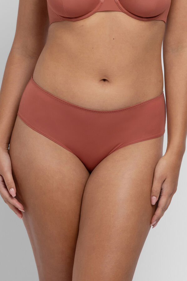 Dorina Pack 2 Bragas hipster cl&aacute;sicas Jana marr&oacute;n