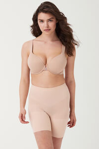 Spanx Lange Shorts mittlere Kompression Nude SPANX
