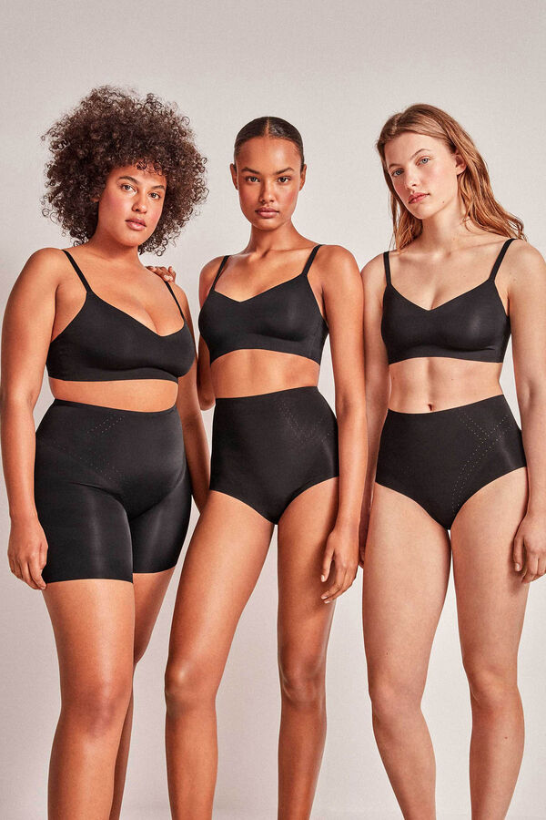 Gisela Cueca redutora cintura alta preto