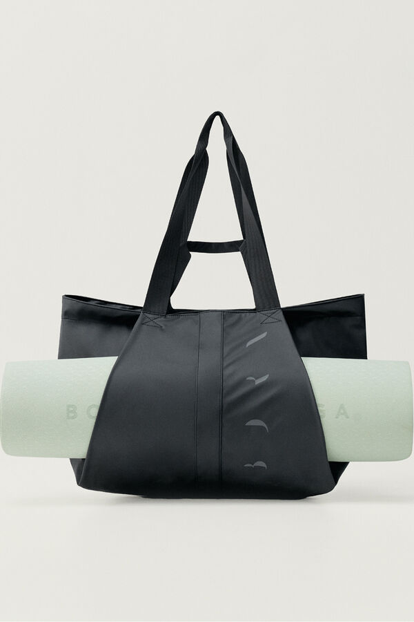Born Living Yoga Mala tote bag Raga Black preto