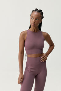 Born Living Yoga Top Nawal Deep Rose