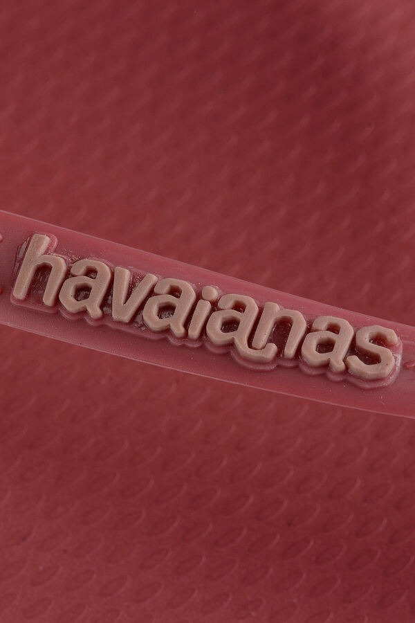 Womensecret Chanclas Havaianas Square Logo Pop Up red