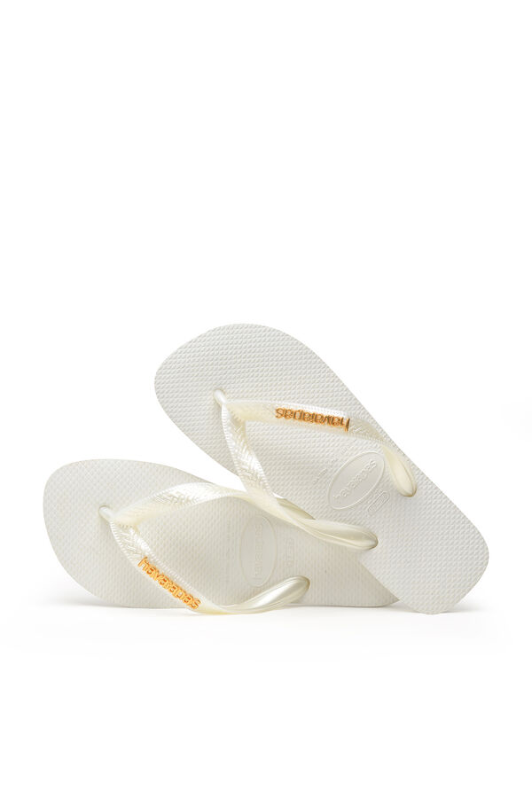 Havaianas Chanclas Hav. Logo Metallic Blanco blanco