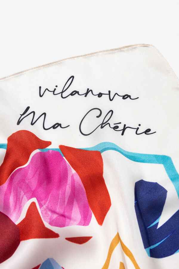 Vilanova Bandana floral colorida estampado