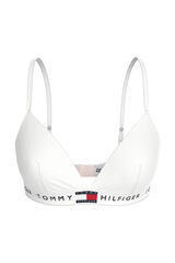 Tommy Jeans Suti&atilde; esportivo sem aro branco
