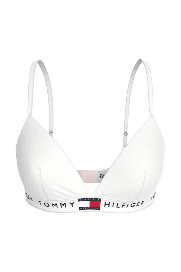 Tommy Jeans Suti&atilde; esportivo sem aro branco