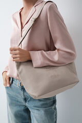 Women'secret Bolsa t&eacute;rmica porta alimentos asa larga beige beige