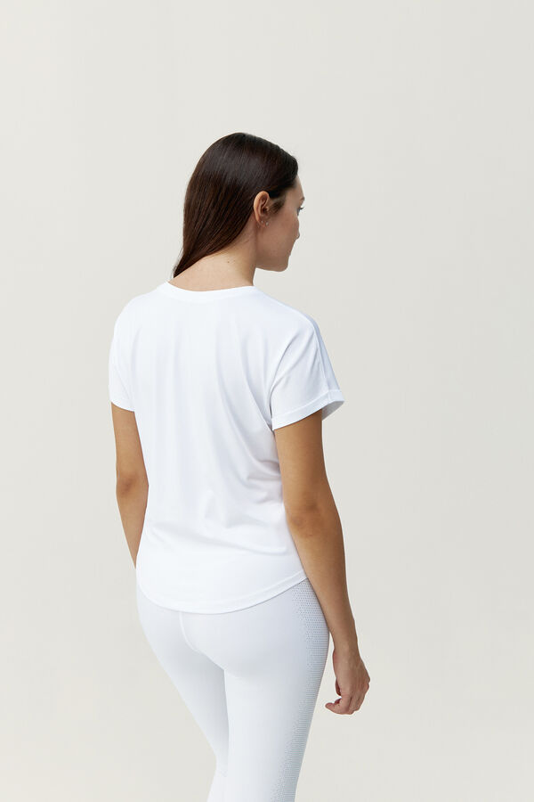 Born Living Yoga Camiseta Azami branco