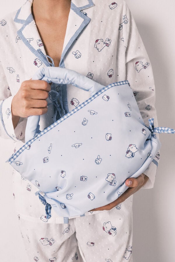 Women'secret N&eacute;cessaire la&ccedil;os Hello Kitty azul