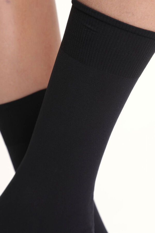 DIM Minimedia térmica opaca fosca 54 Deniers preto