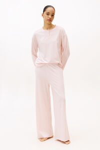 Tommy Hilfiger Conjunto de pijama modal de manga comprida