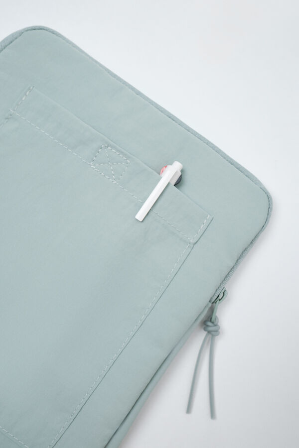 Women'secret Capa para tablet acolchoada verde verde