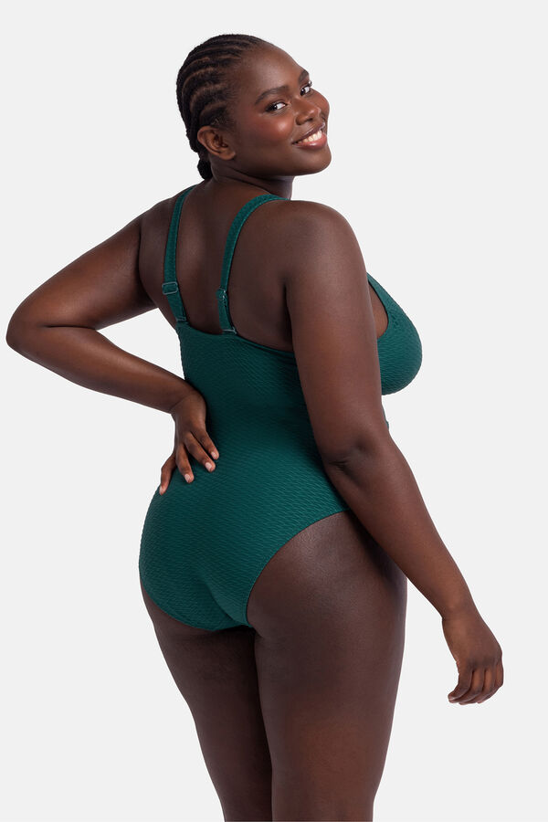 Dorina Maiô shapewear/moldador verde verde