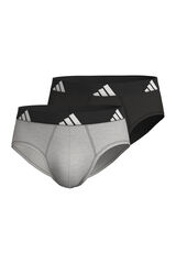 Adidas Pacote com 2 cuecas de algodão Active Flex estampado