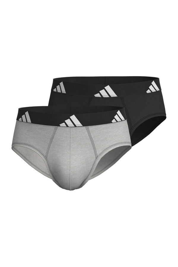 Adidas Pacote com 2 cuecas de algodão Active Flex estampado
