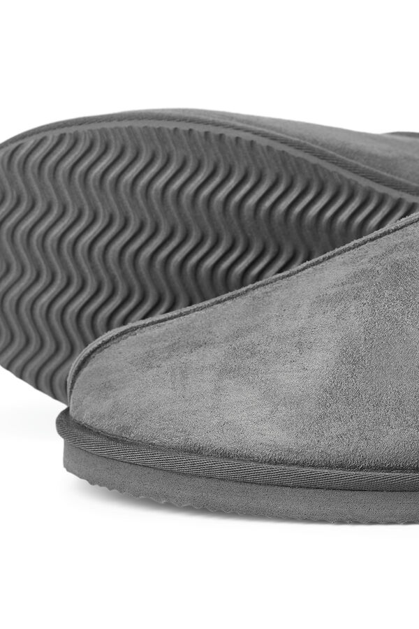 Jack & Jones Chinelos de quarto cinzento