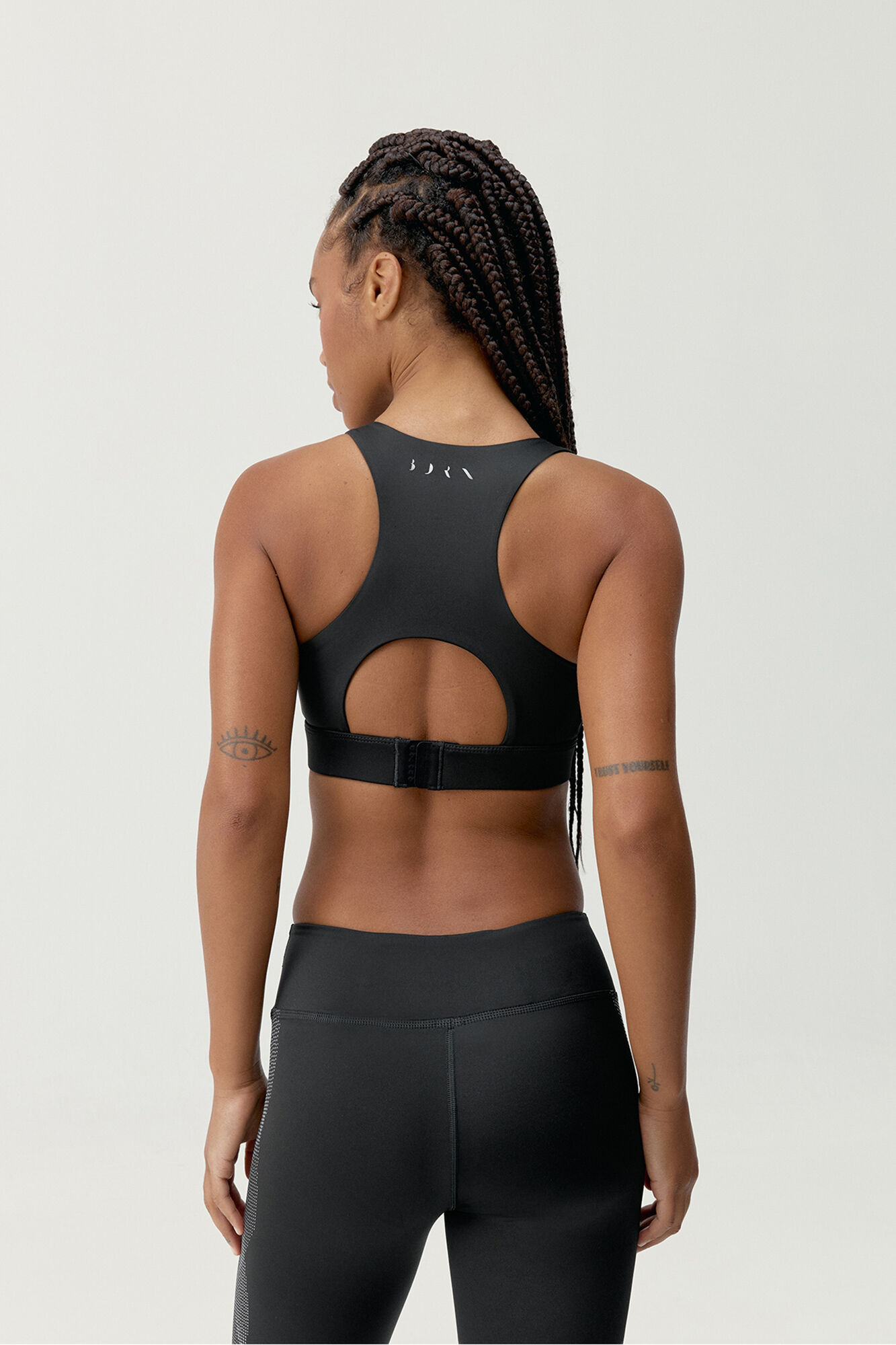 Born Living Yoga Soutien desportivo top Kishi Black