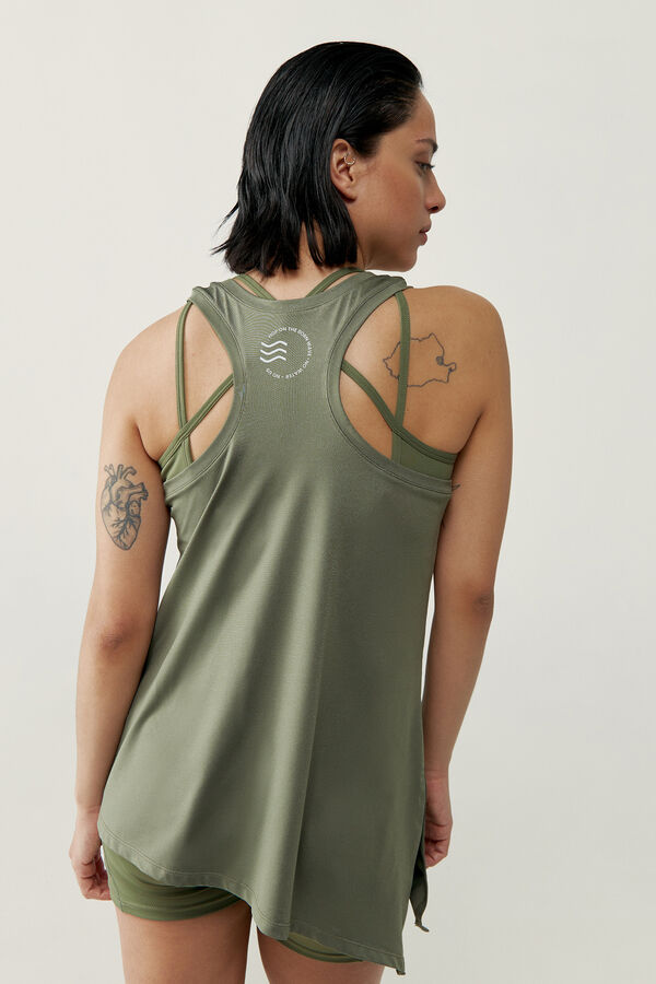 Born Living Yoga Shirt Asya Crocodile beige