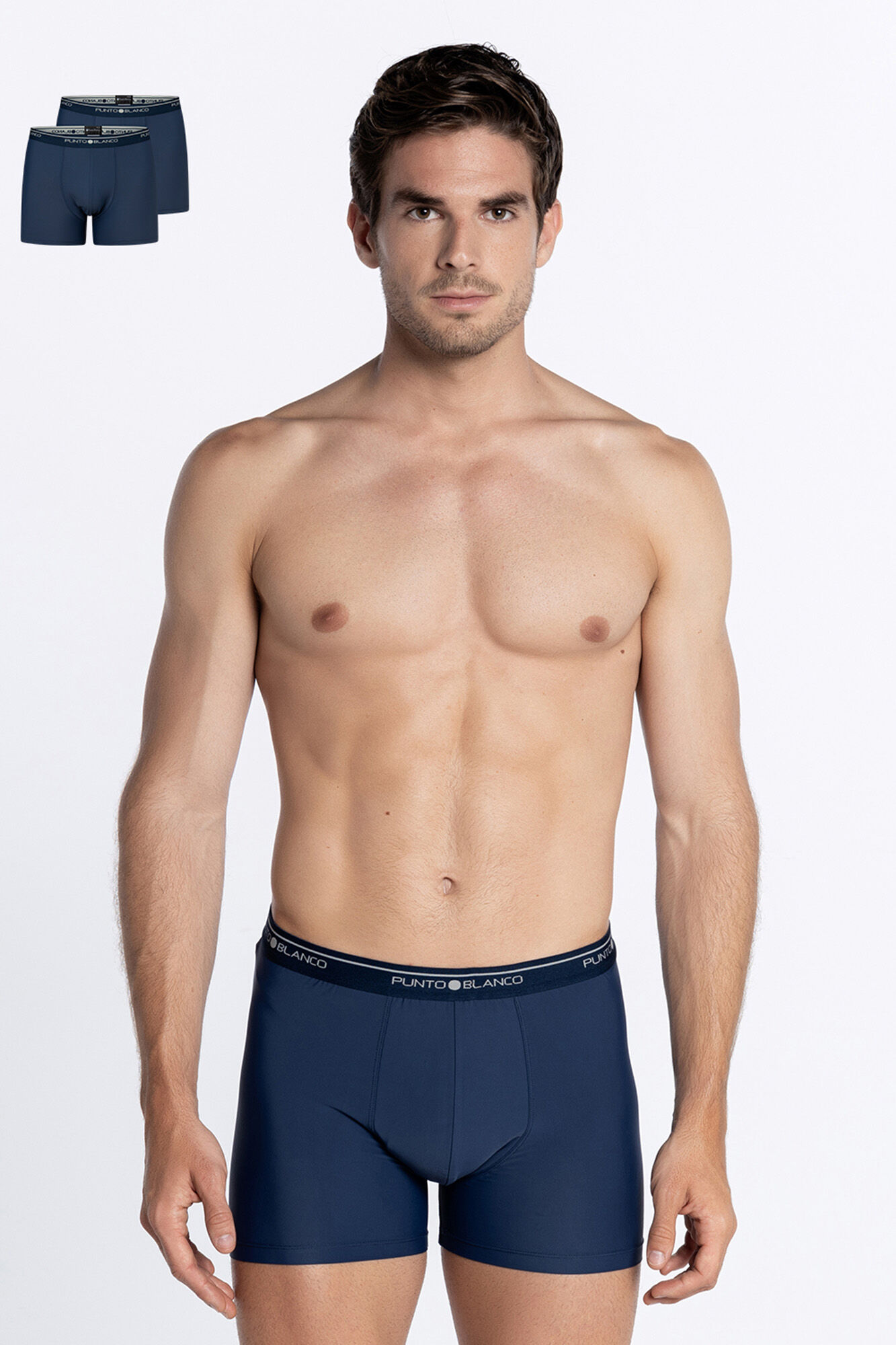 Punto Blanco Pack de 2 slips algod&oacute;n