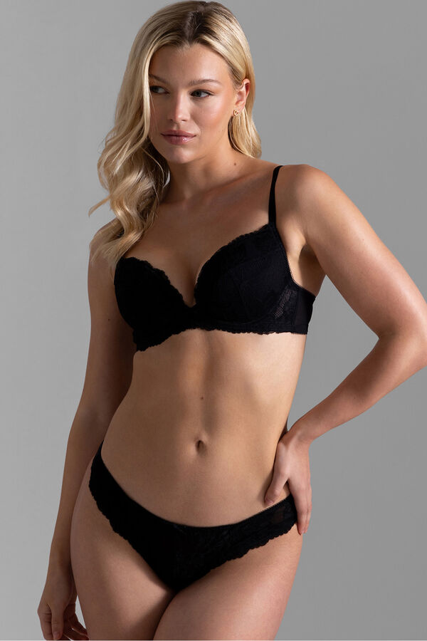 Dorina Braga brasile&ntilde;a Perfect lace negro