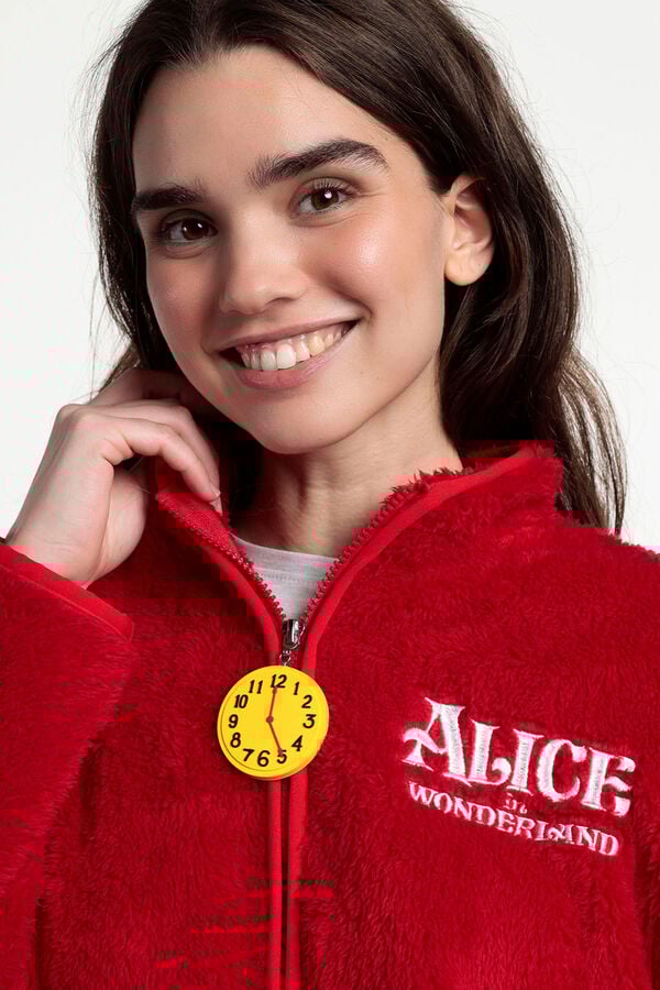 Admas Alice no País das Maravilhas C Robe vermelho
