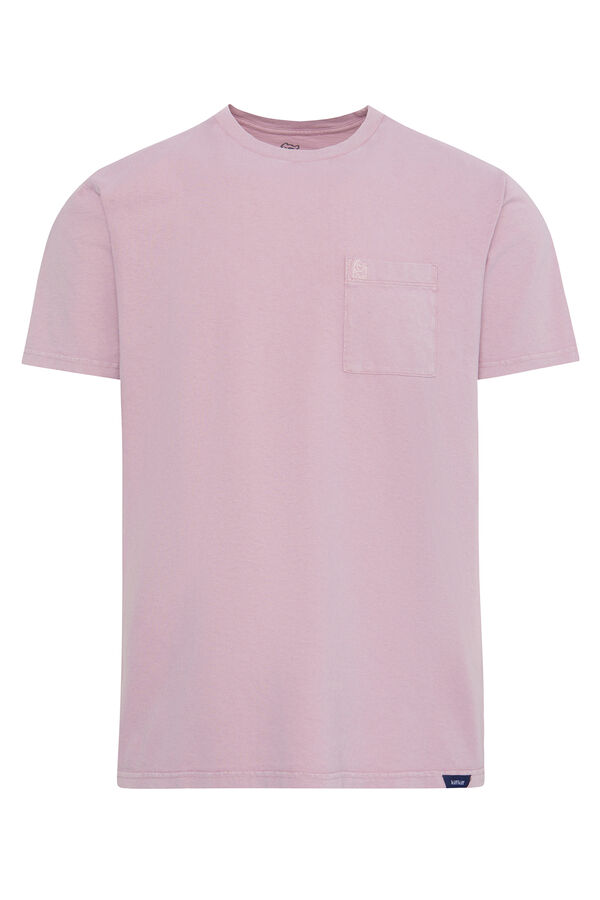 Womensecret Camiseta lisa rosa