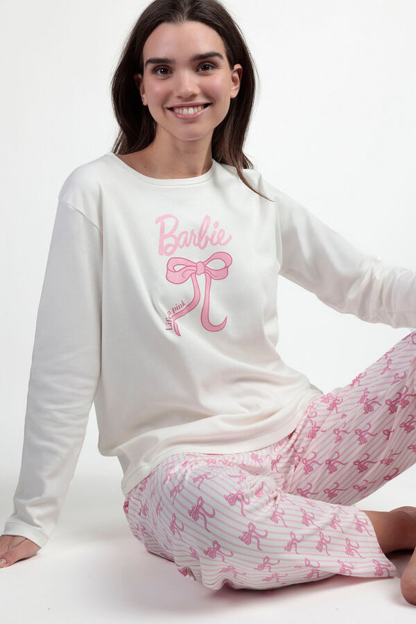 Admas Pijama Barbie Pijama A bege
