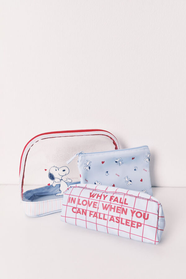 Women'secret Pack de N&eacute;cessaires Snoopy estampado