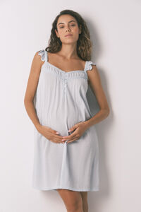 Women'secret Camisa de dormir verde soft touch " maternity "