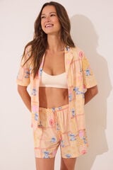 Women'secret Pijama curto Lilo & Stitch estampado