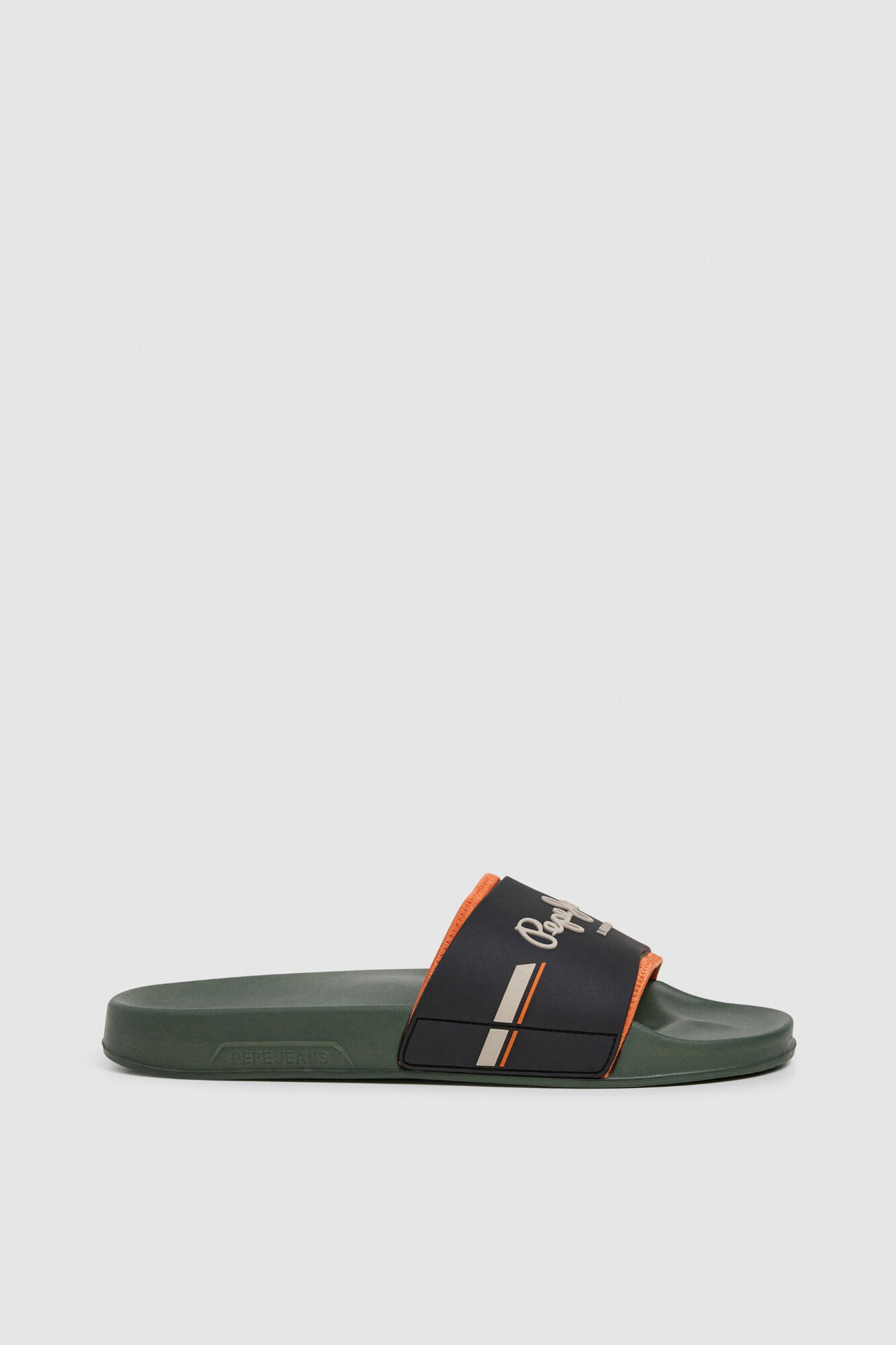 Pepe Jeans Chanclas de banda detalle fl&uacute;or