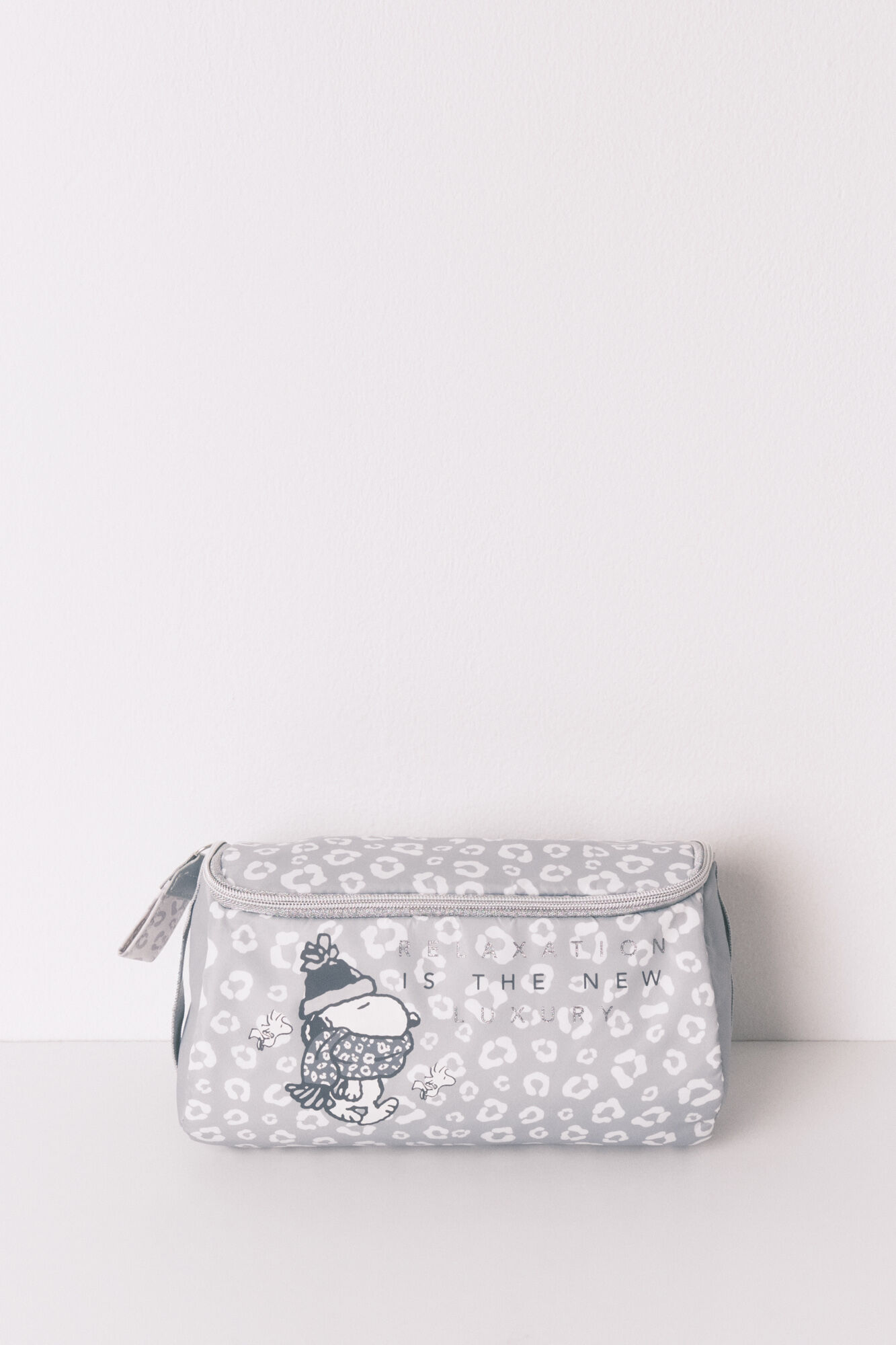 Women'secret N&eacute;cessaire com fecho-&eacute;clair e estampado de animal do Snoopy