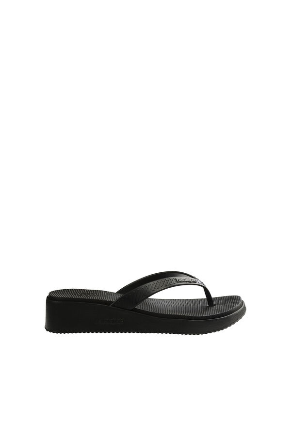 Havaianas Chinelos Hav. Plataforma alta preta preto