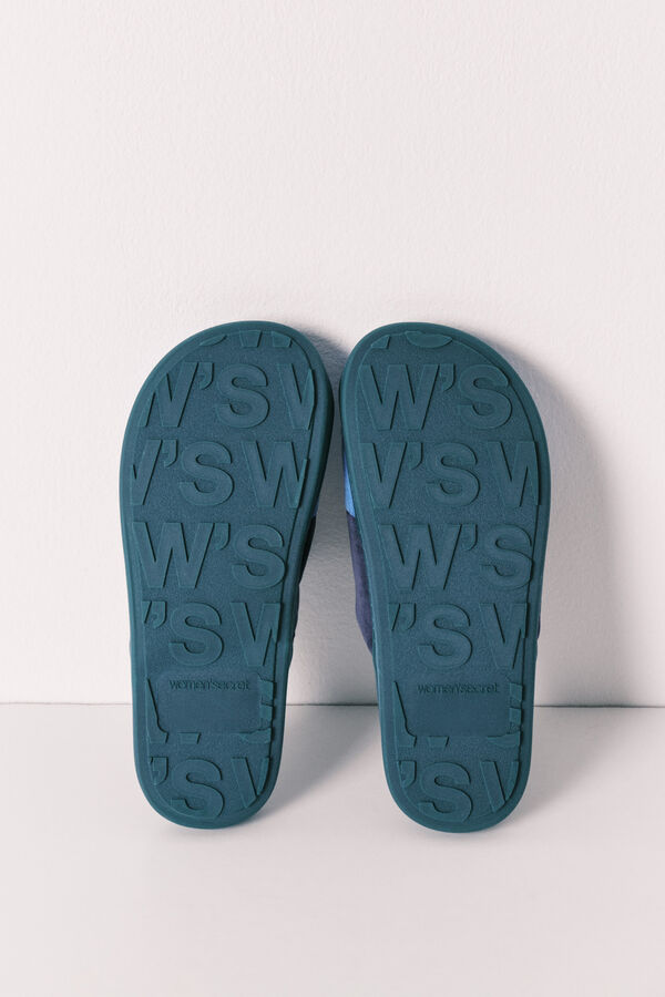 Women'secret Chinelos de quarto Snoopy azul