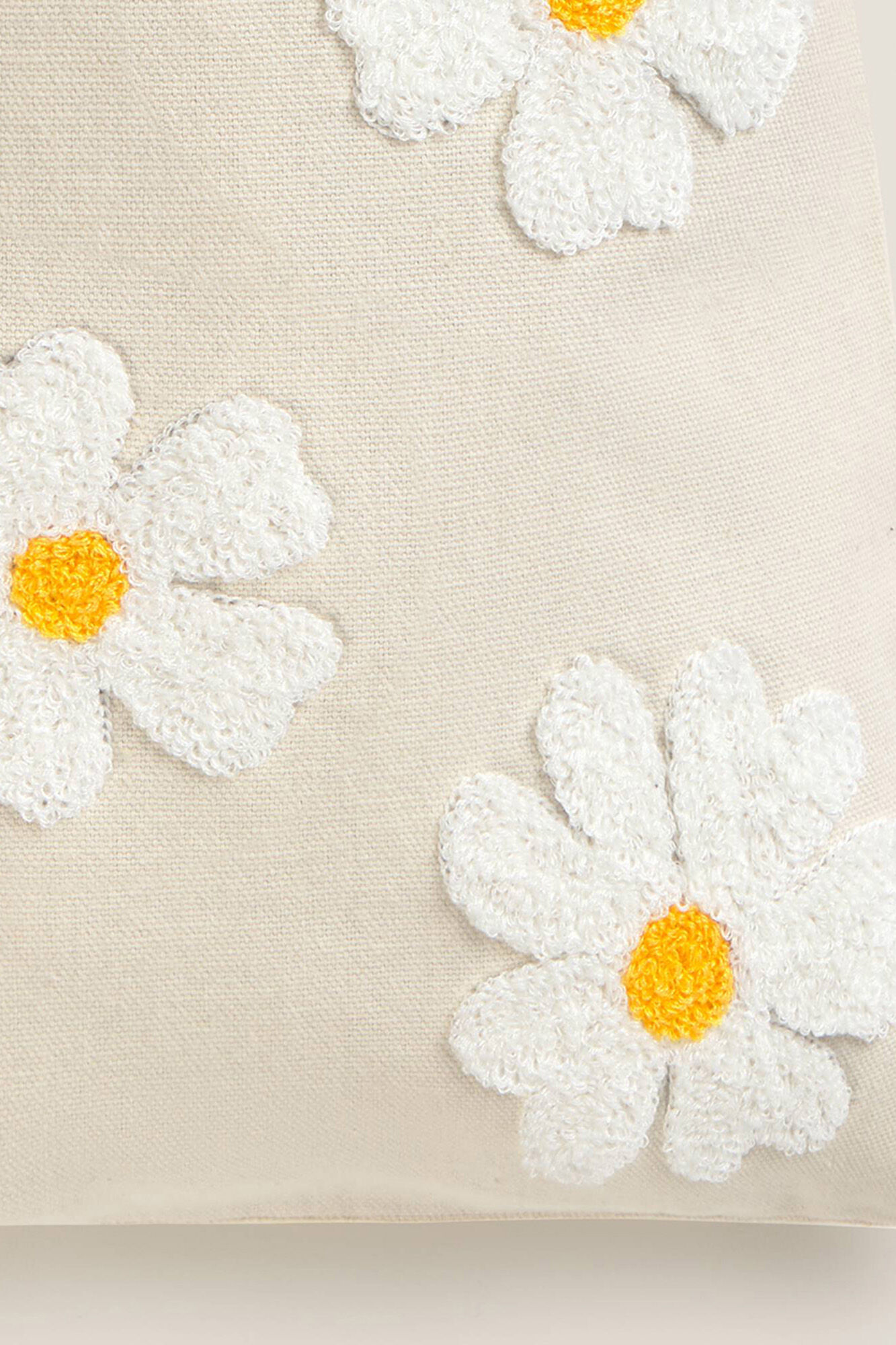 Textura Mala de algod&atilde;o floral