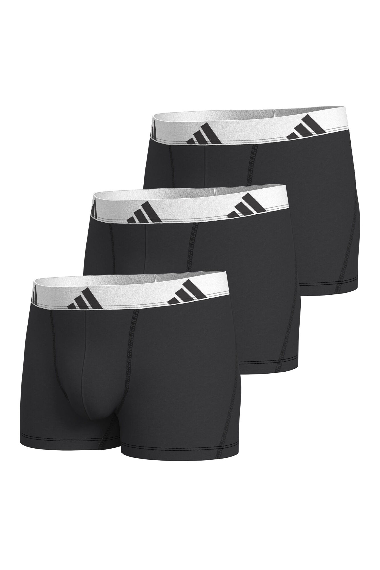 Adidas Pack 3 boxers com logo