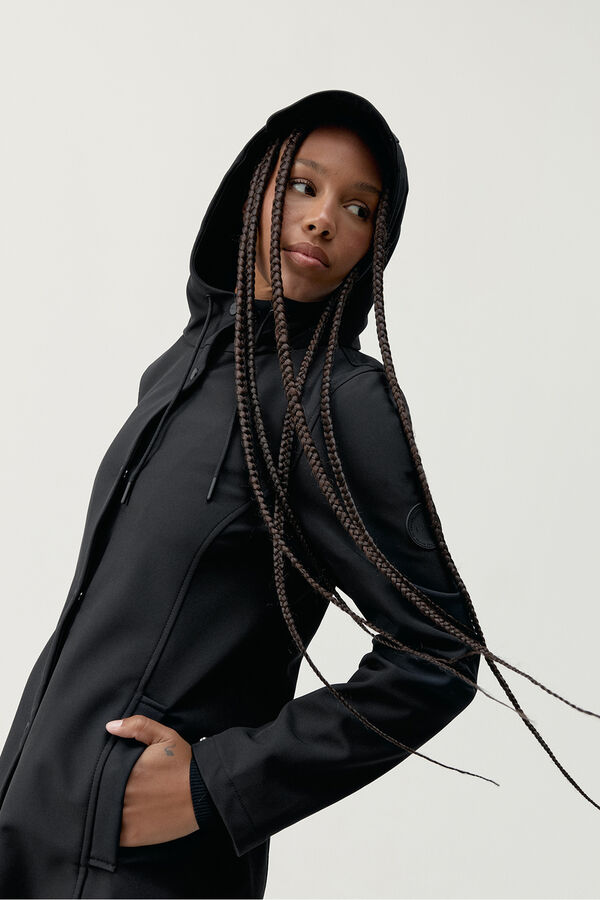 Born Living Yoga Casaco trench preto