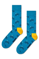 Happy Socks Calcetin Bicis azul