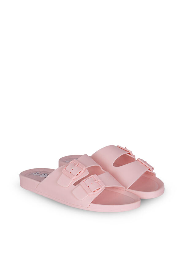 Womensecret Sandalias inyectadas rosa Snoopy rosa