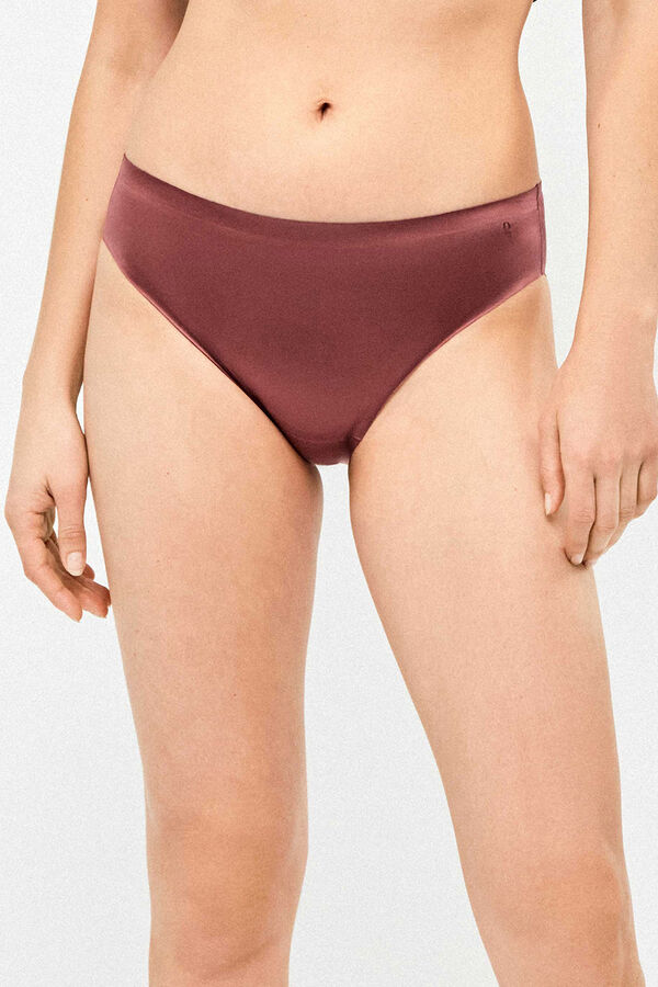 Gisela Pack 2 bragas cl&aacute;sicas satinadas estampado